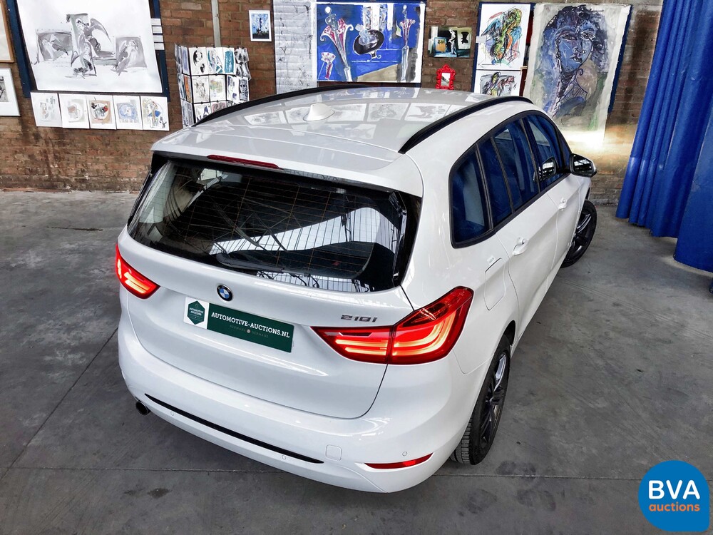 BMW 218i Gran Tourer 7er Sport-Line 2018, NL-Kennzeichen.