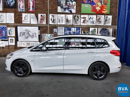 BMW 218i Gran Tourer 7er Sport-Line 2018, NL-Kennzeichen.