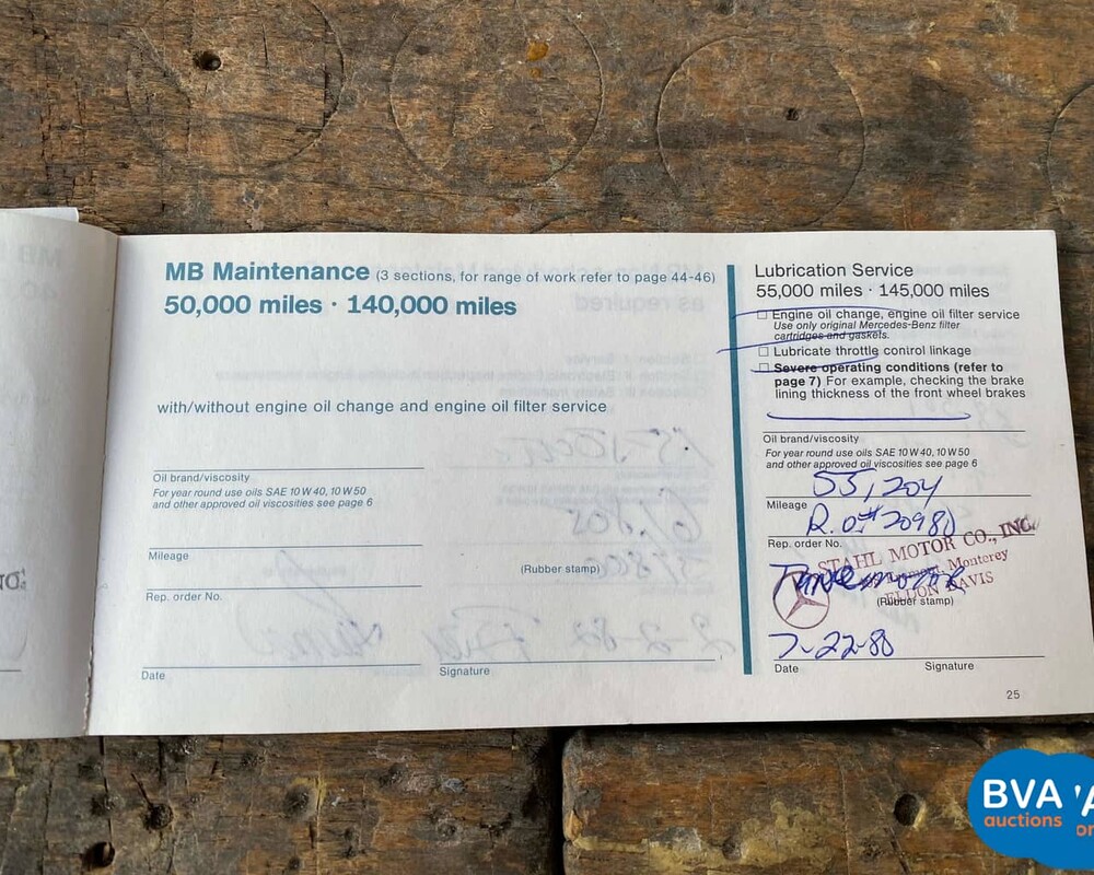 Mercedes-Benz 450SL R107 1974.