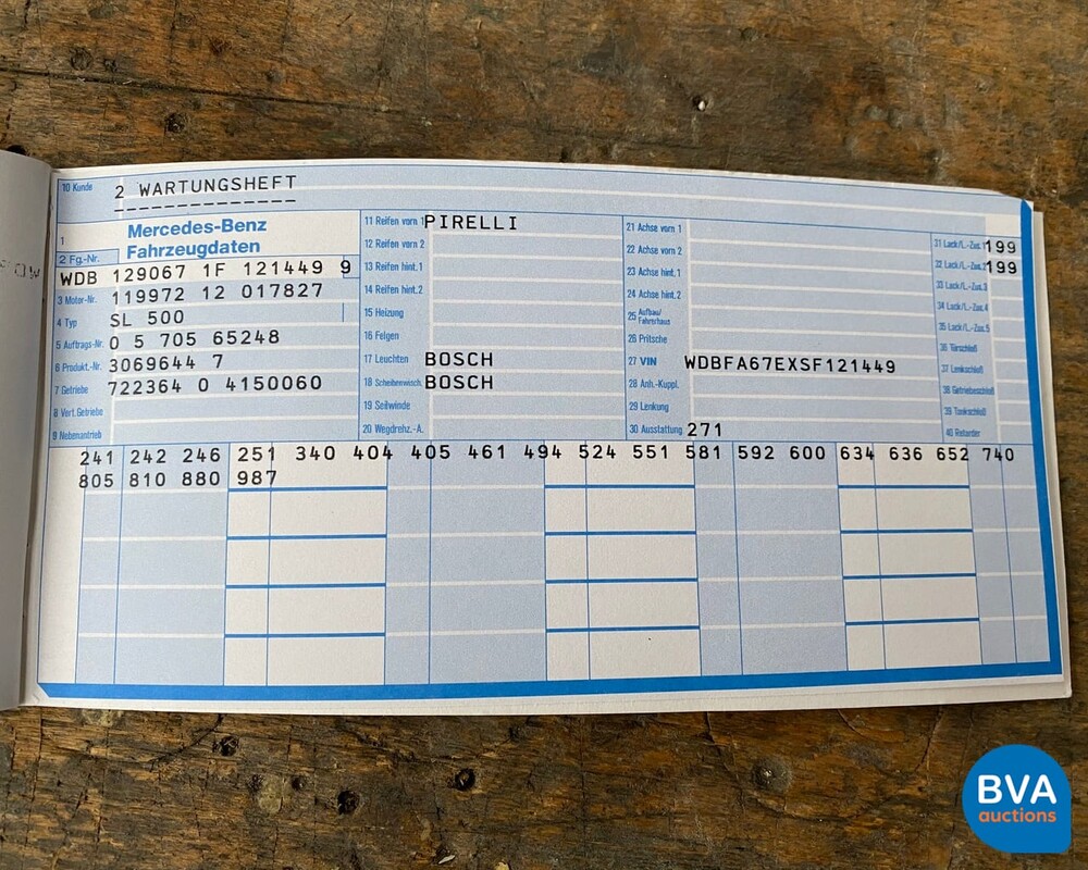 Mercedes-Benz SL500 R129 V8 1995