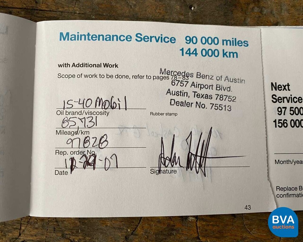 Mercedes-Benz SL500 R129 V8 1995