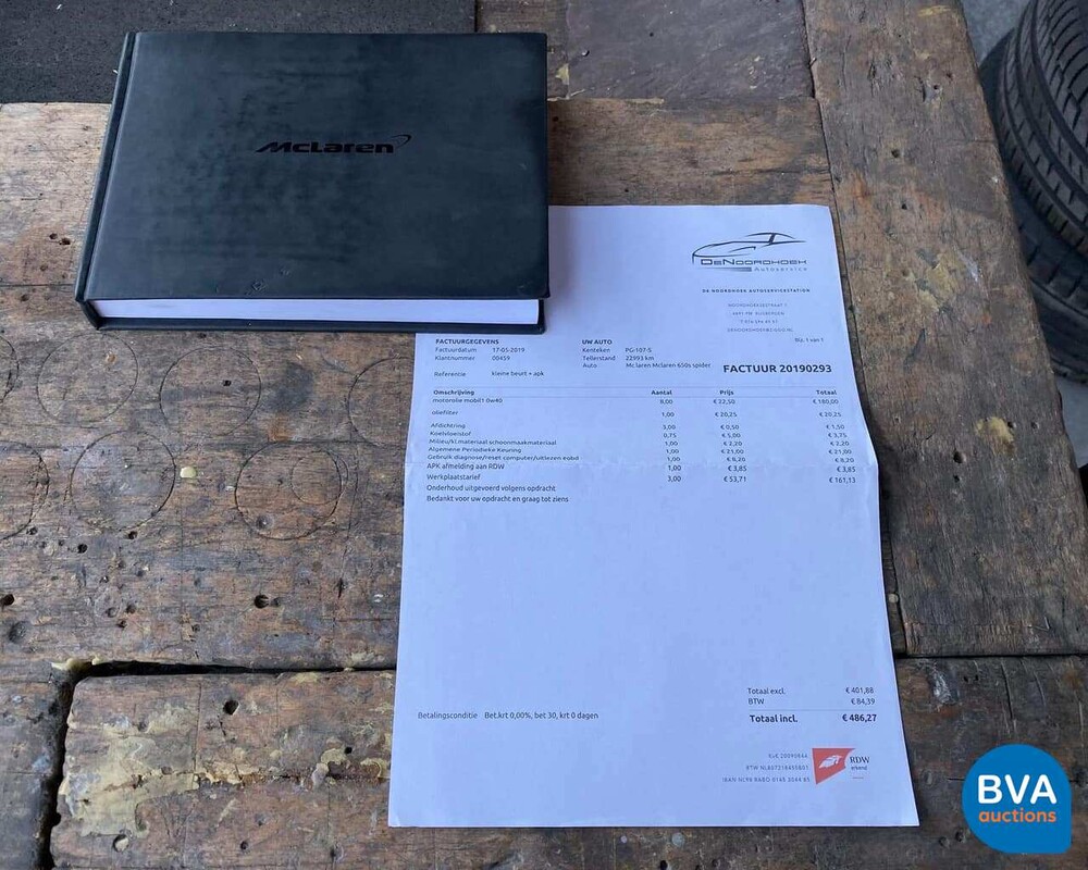 McLaren 650S 3.8 Spider 2015, PG-107-S