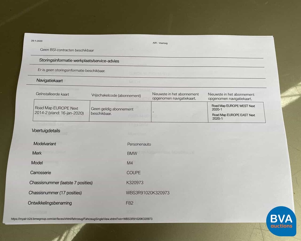 BMW M4 Coupé 431pk DCT M-Performance 2014, HG-060-K