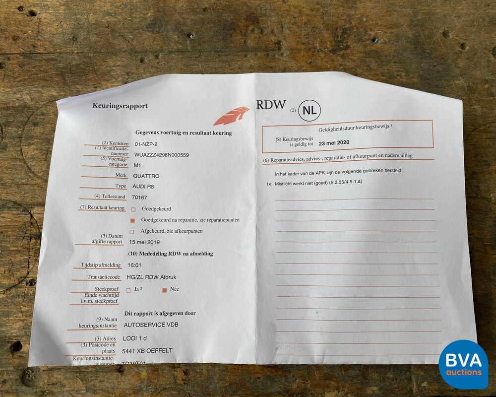 Audi R8 4.2 V8 FSI Quattro 420 PS 2007, 01-NZP-2.