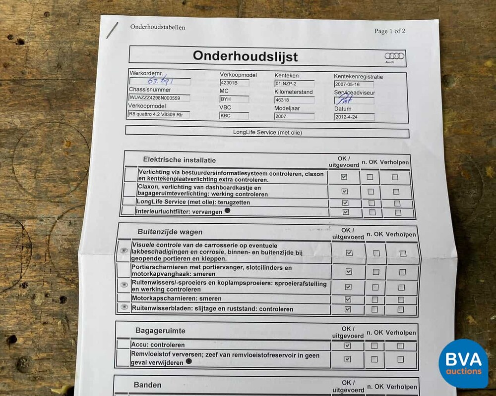 Audi R8 4.2 V8 FSI Quattro 420 PS 2007, 01-NZP-2.