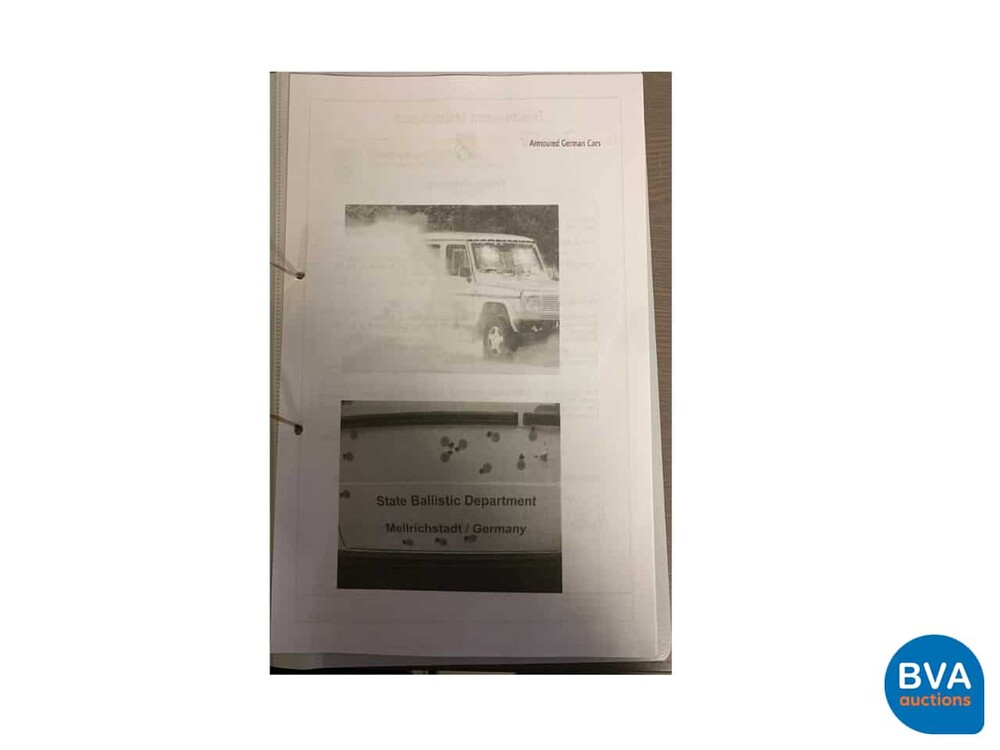 Mercedes-Benz G500 -B6/7 Gepantserd- 296pk 2001