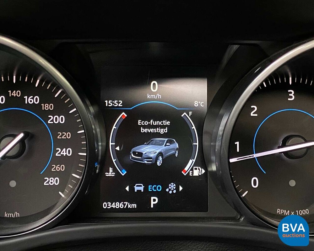 Jaguar F-Pace 20d 180 PS AWD 2018 EURO6.