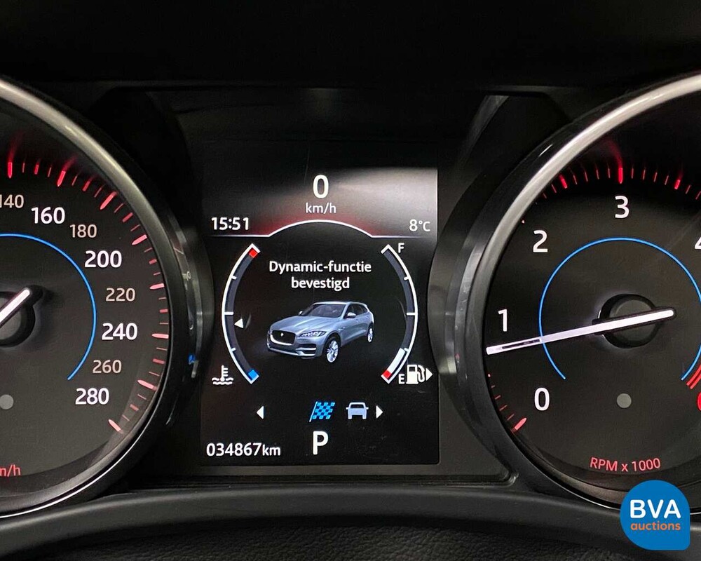 Jaguar F-Pace 20d 180 PS AWD 2018 EURO6.