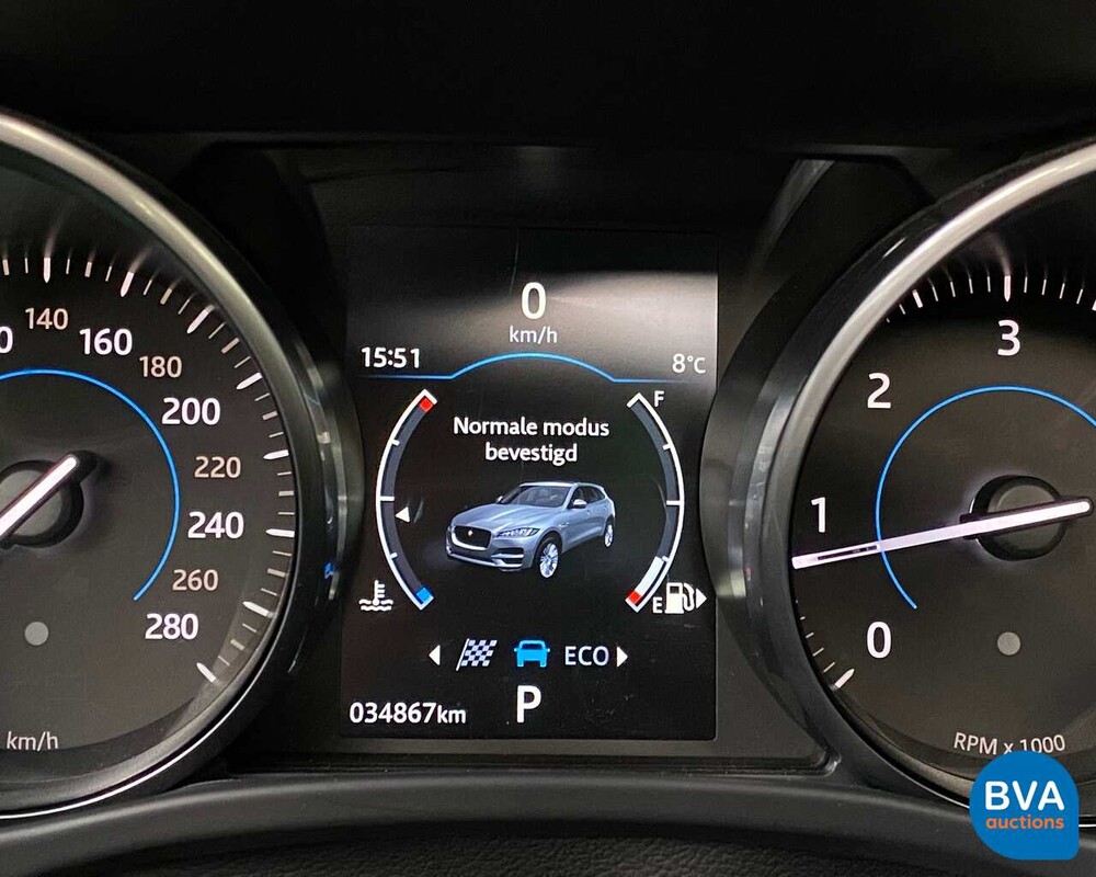 Jaguar F-Pace 20d 180 PS AWD 2018 EURO6.