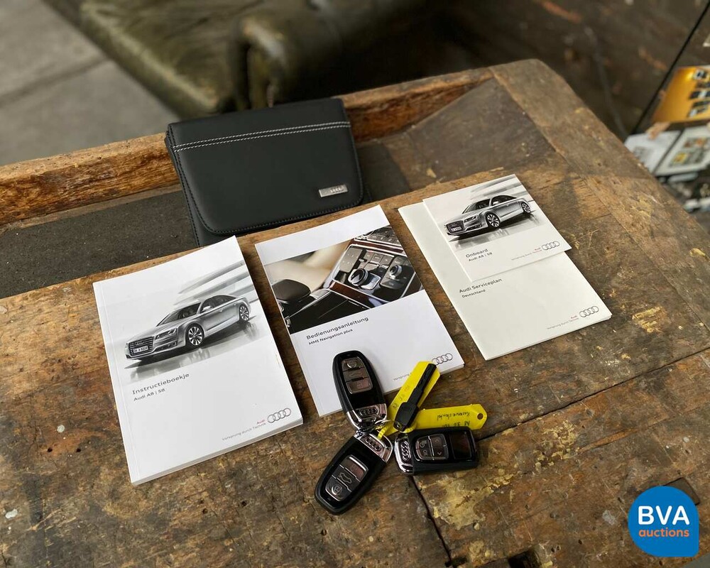 Audi A8 3.0 TDI Quattro Pro Line Plus 258pk -facelift- 2015, HZ-800-J