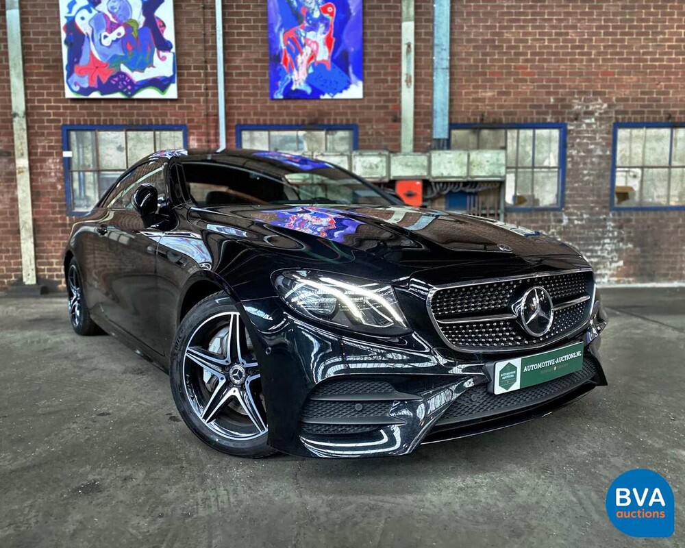 Mercedes-Benz E300 AMG Coupe E-Klasse 2018 245pk Night-Edition -Garantie-