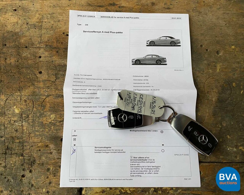 Mercedes-Benz E300 AMG Coupe E-Klasse 2018 245pk Night-Edition -Garantie-