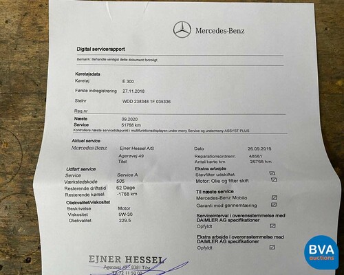 Mercedes-Benz E300 AMG Coupe E-Klasse 2018 245pk Night-Edition -Garantie-