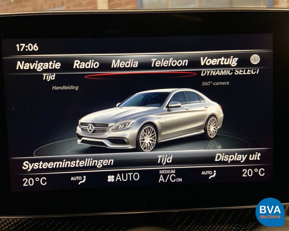 Mercedes-Benz C63s AMG 510pk C63 S 2017