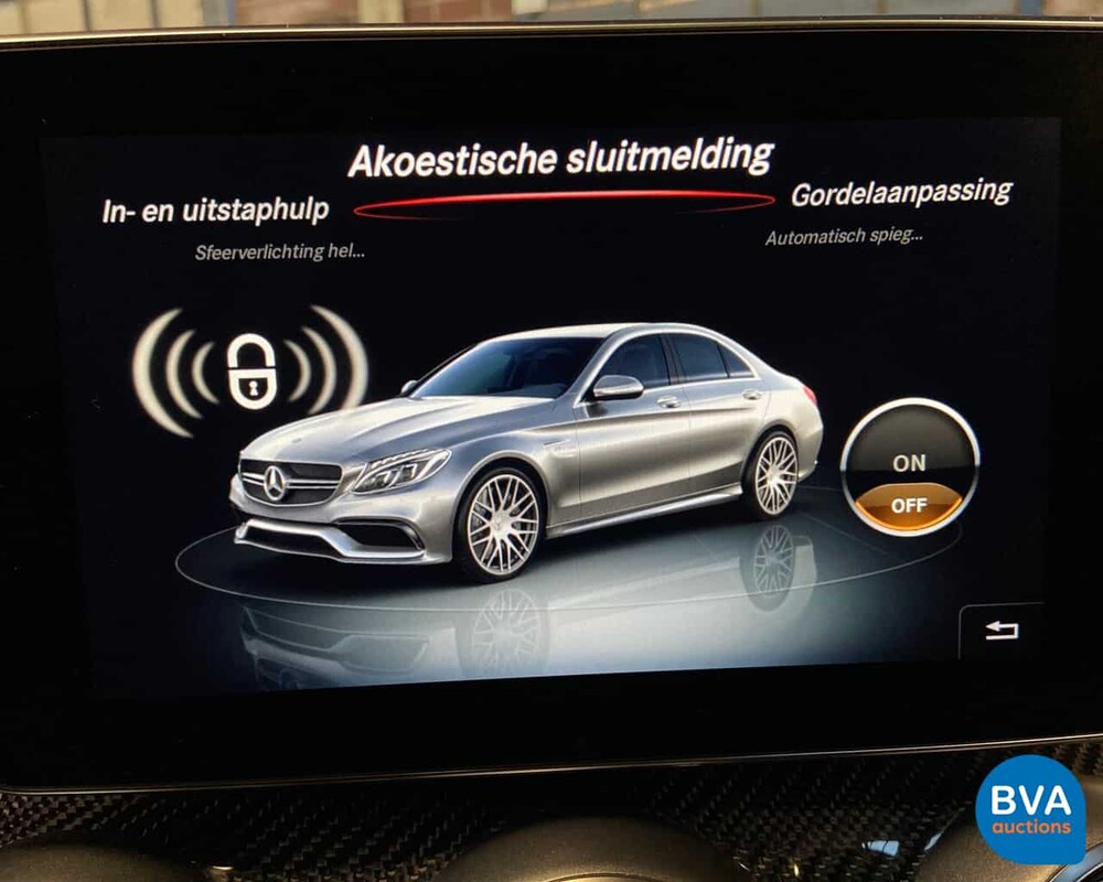 Mercedes-Benz C63s AMG 510pk C63 S 2017