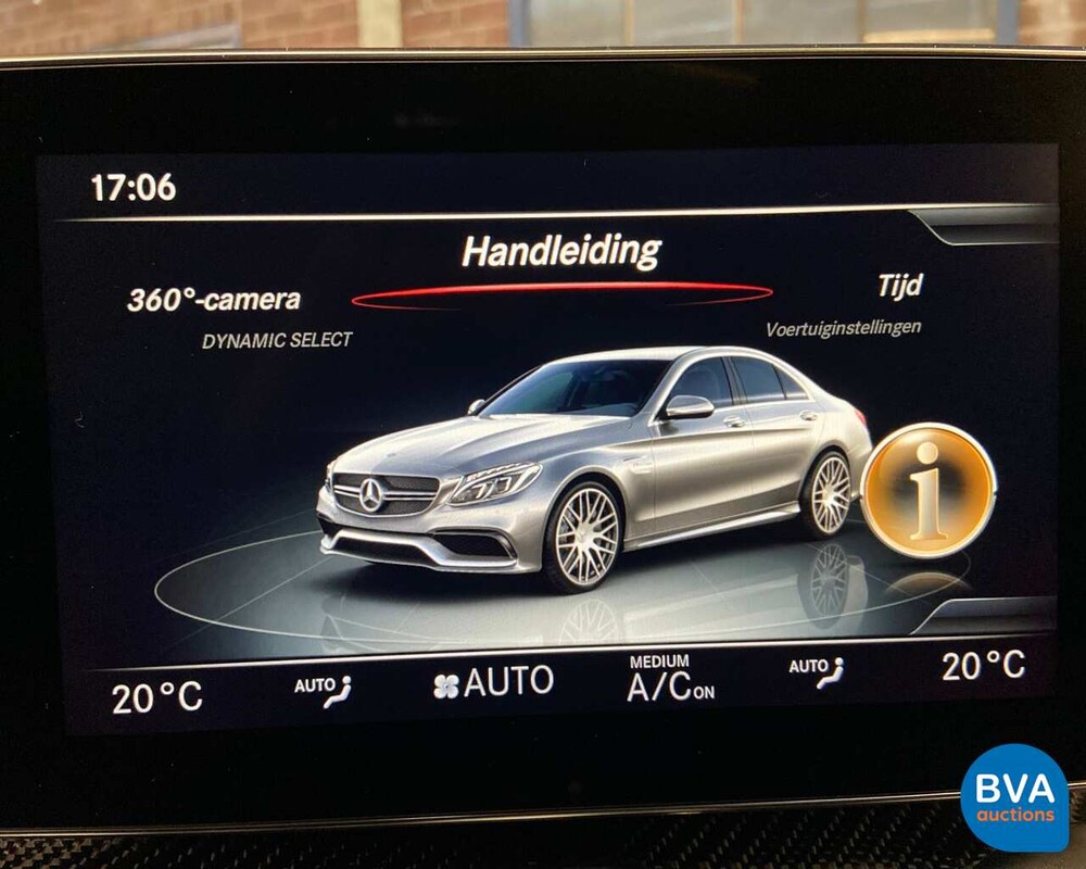 Mercedes-Benz C63s AMG 510pk C63 S 2017