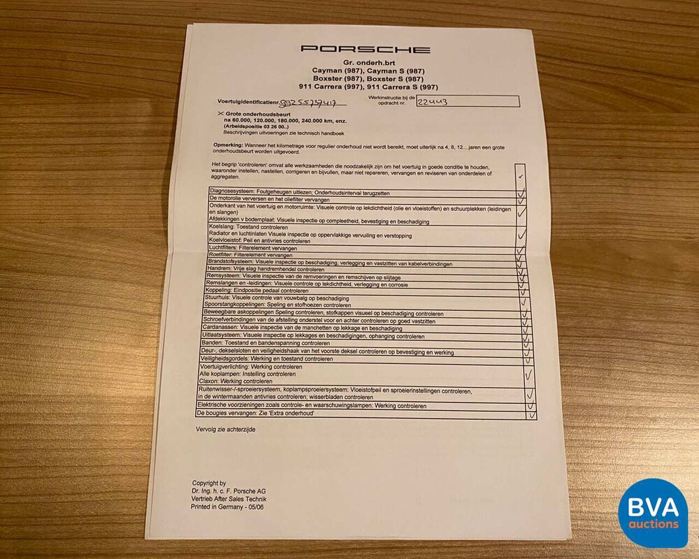 Porsche 911 3.8 Carrera S Sport Chrono 355 PS 2005, 10-JFT-7.