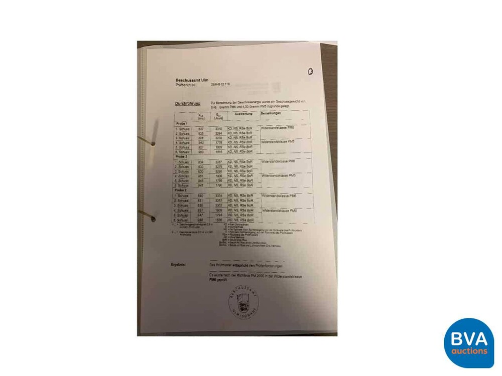 Mercedes-Benz G500 -B6/7 Gepantserd/Armored- 296pk 2001