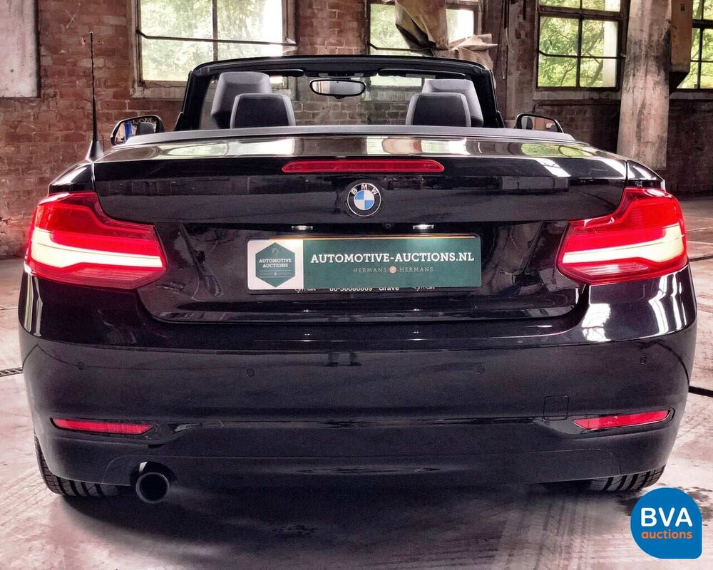 BMW 2-Serie Cabriolet 218i Sport-Line High Executive 2018, ZN-455-H