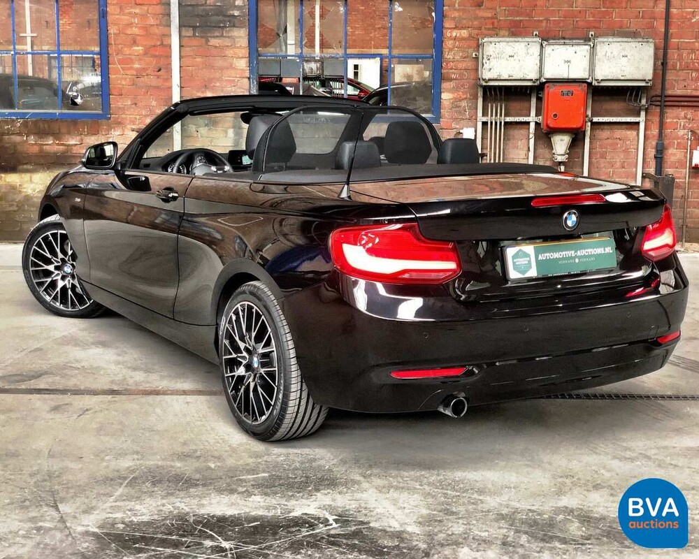 BMW 2-Serie Cabriolet 218i Sport-Line High Executive 2018, ZN-455-H