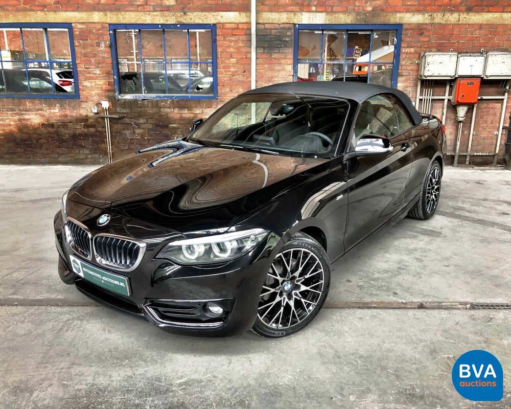 BMW 2-Serie Cabriolet 218i Sport-Line High Executive 2018, ZN-455-H