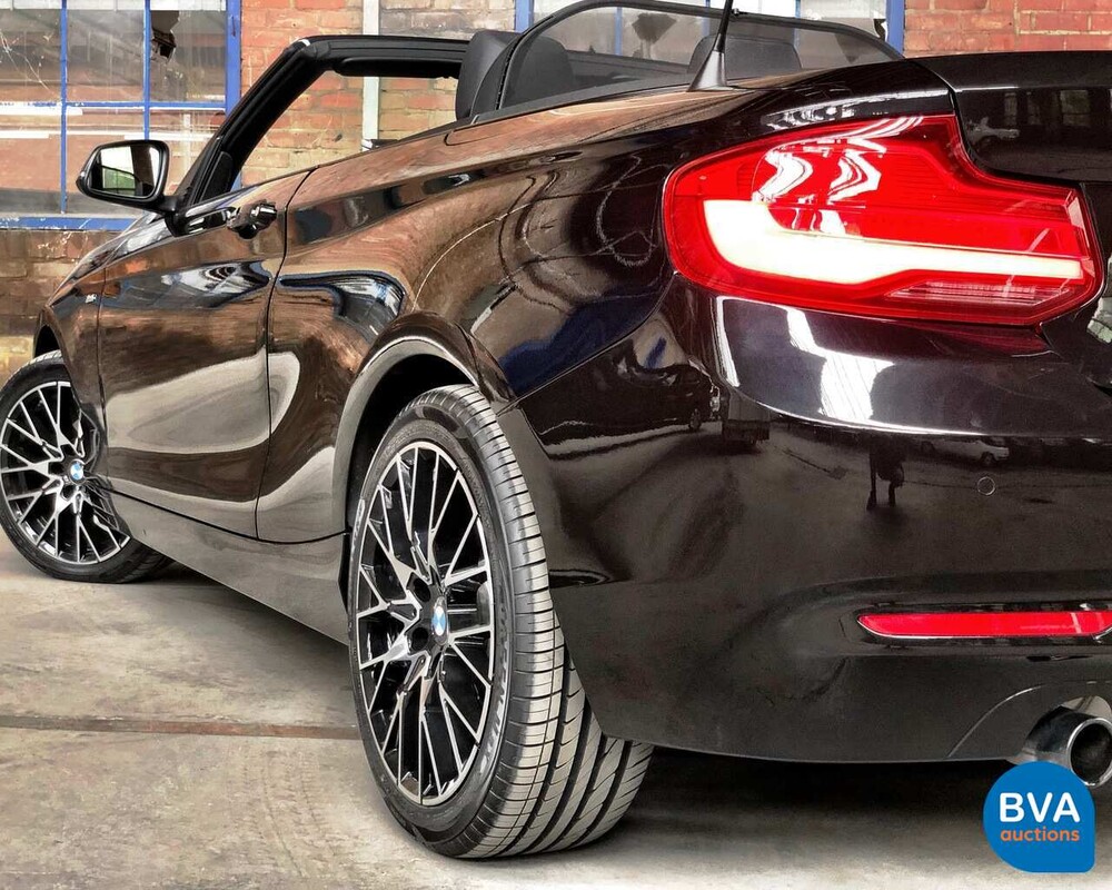BMW 2-Serie Cabriolet 218i Sport-Line High Executive 2018, ZN-455-H