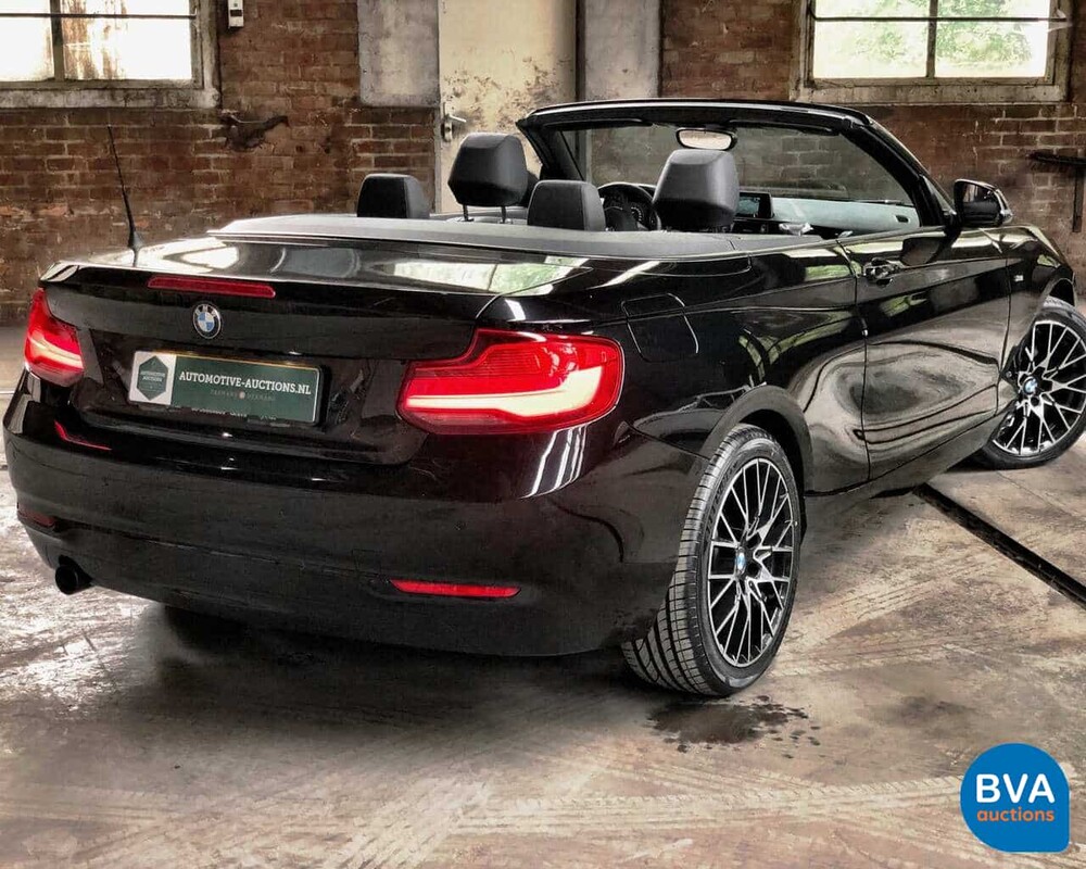 BMW 2-Serie Cabriolet 218i Sport-Line High Executive 2018, ZN-455-H