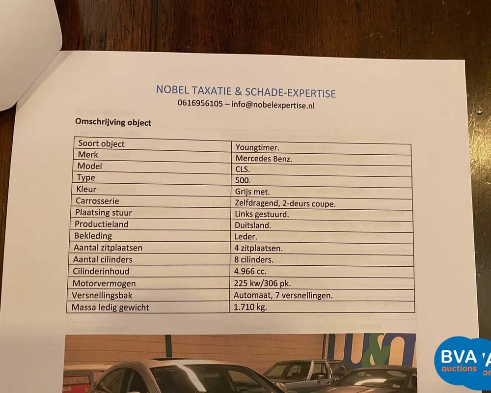 Mercedes-Benz CLS500 V8 306pk 2005