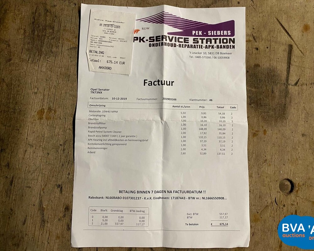 Opel Senator Irmscher 3.6i 197pk -Org.NL- 1988, TN-73-NX