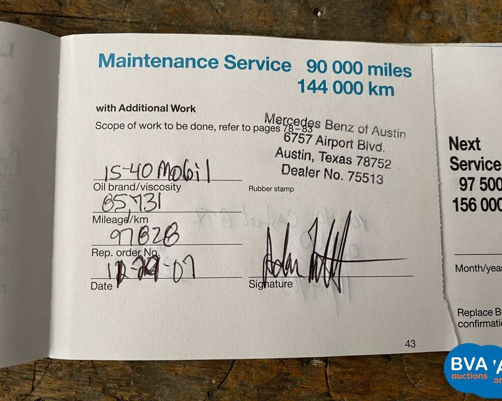 Mercedes-Benz SL500 R129 V8 1995