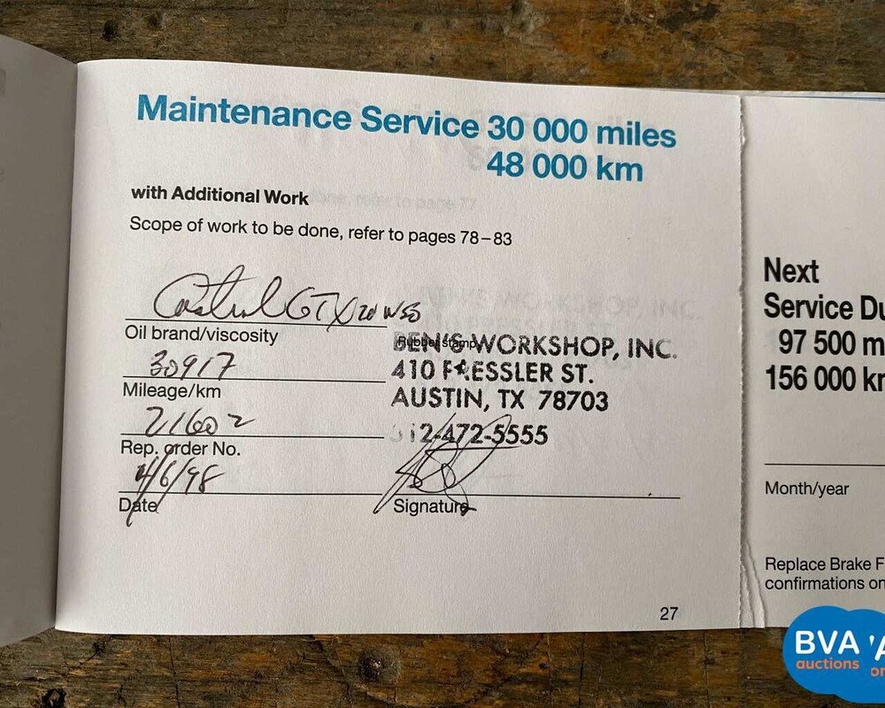 Mercedes-Benz SL500 R129 V8 1995