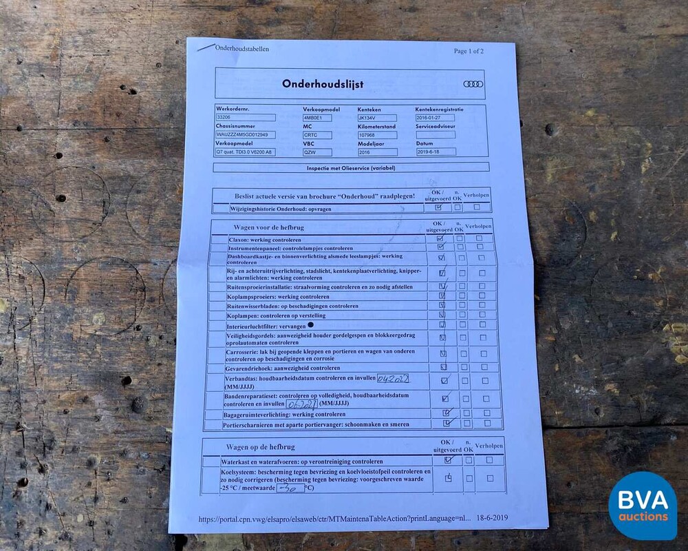 Audi Q7 3.0 TDI 272pk Quattro -7-persoons- 2016, JK-134-V