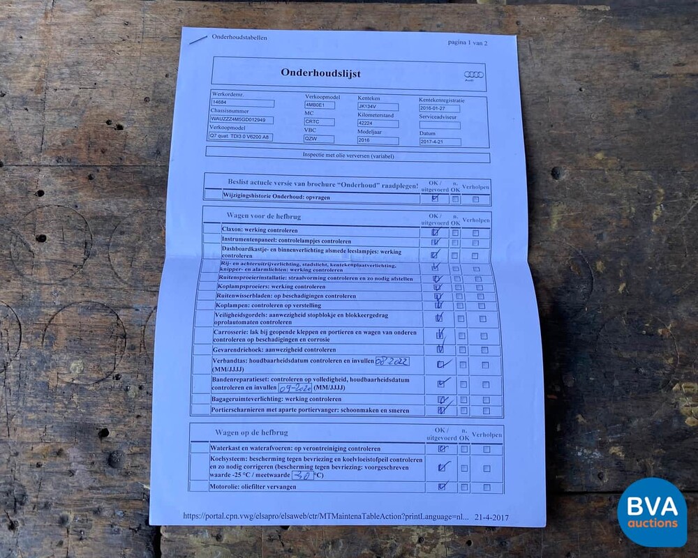 Audi Q7 3.0 TDI 272pk Quattro -7-persoons- 2016, JK-134-V