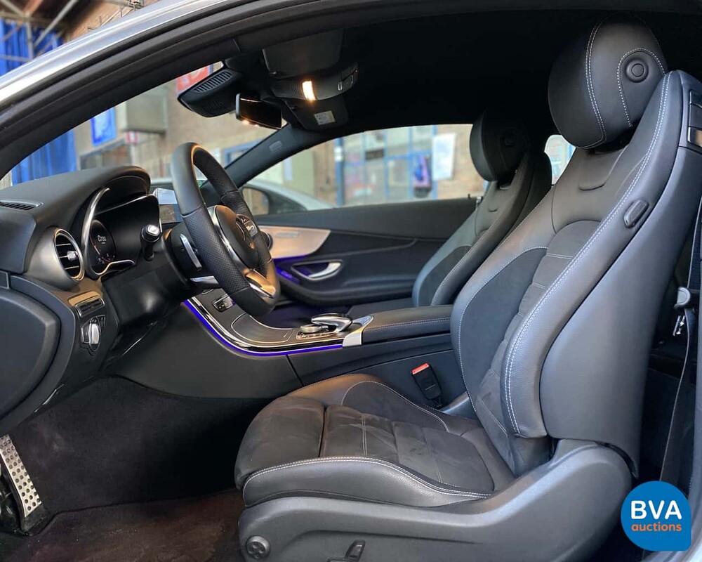 Mercedes-Benz C300 AMG Coupé 258pk C-Klasse Facelift 2018 -Garantie-