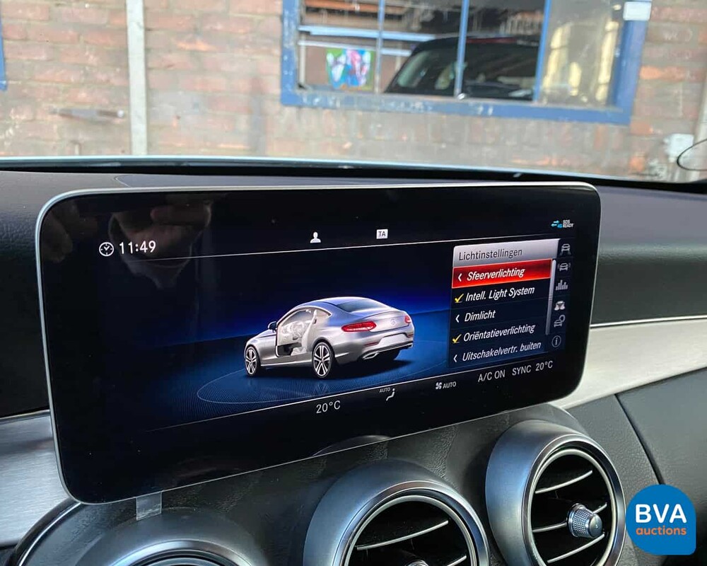 Mercedes-Benz C300 AMG Coupé 258pk C-Klasse Facelift 2018 -Garantie-