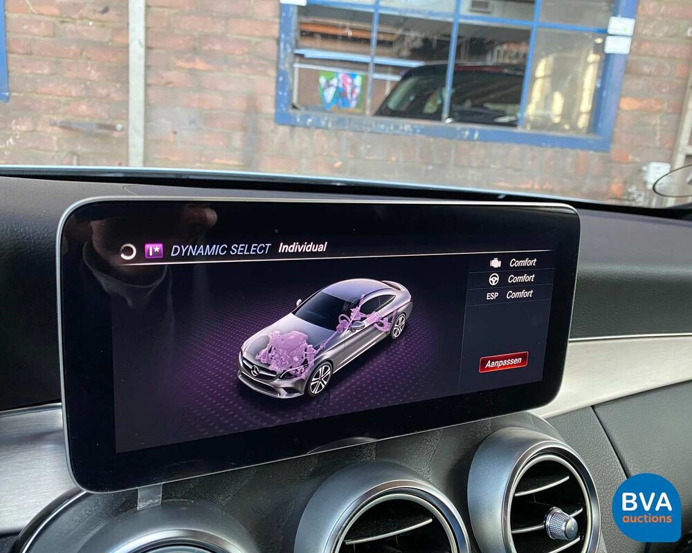 Mercedes-Benz C300 AMG Coupé 258pk C-Klasse Facelift 2018 -Garantie-