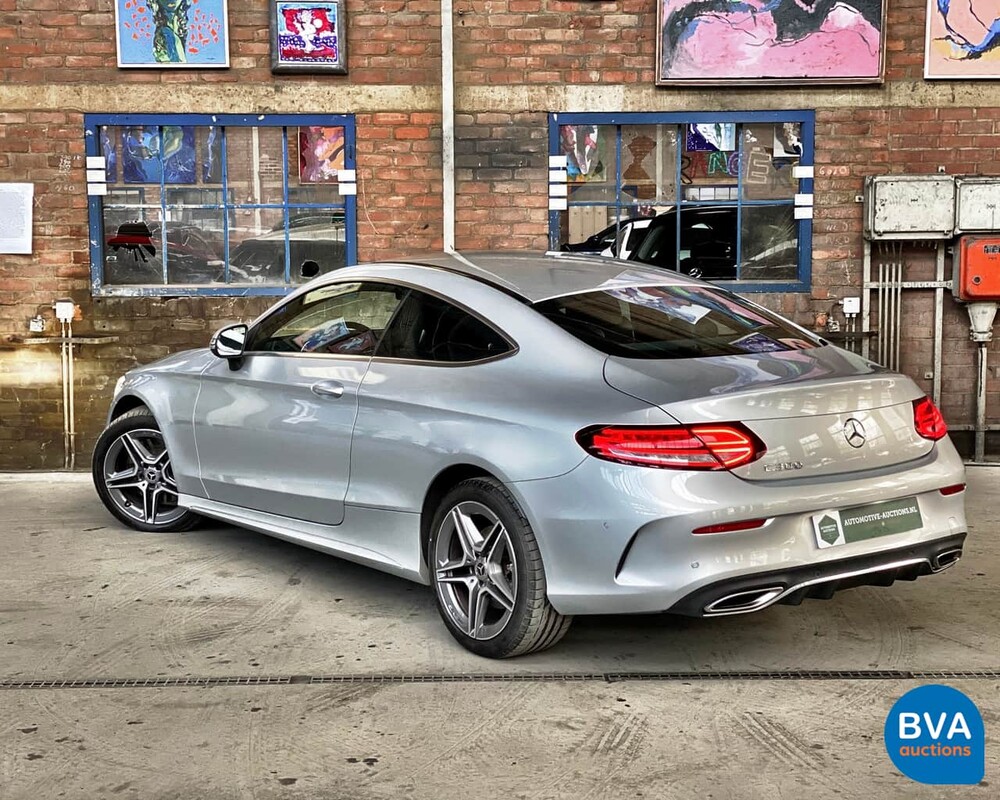 Mercedes-Benz C300 AMG Coupé 258pk C-Klasse Facelift 2018 -Garantie-