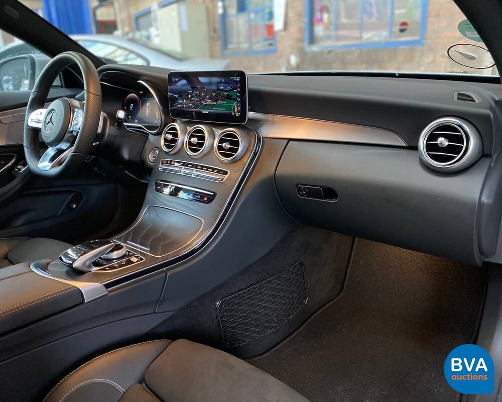 Mercedes-Benz C300 AMG Coupé 258pk C-Klasse Facelift 2018 -Garantie-