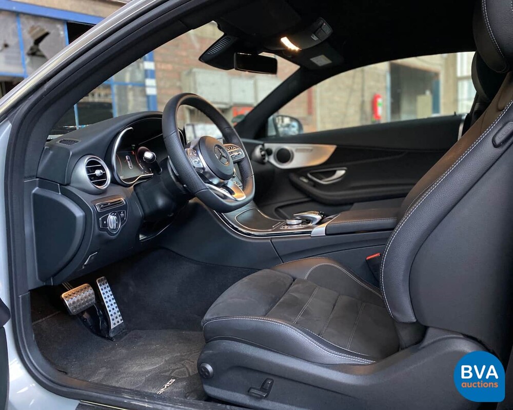 Mercedes-Benz C300 AMG Coupé 258pk C-Klasse Facelift 2018 -Garantie-