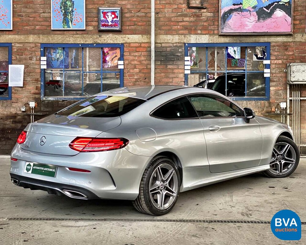 Mercedes-Benz C300 AMG Coupé 258pk C-Klasse Facelift 2018 -Garantie-