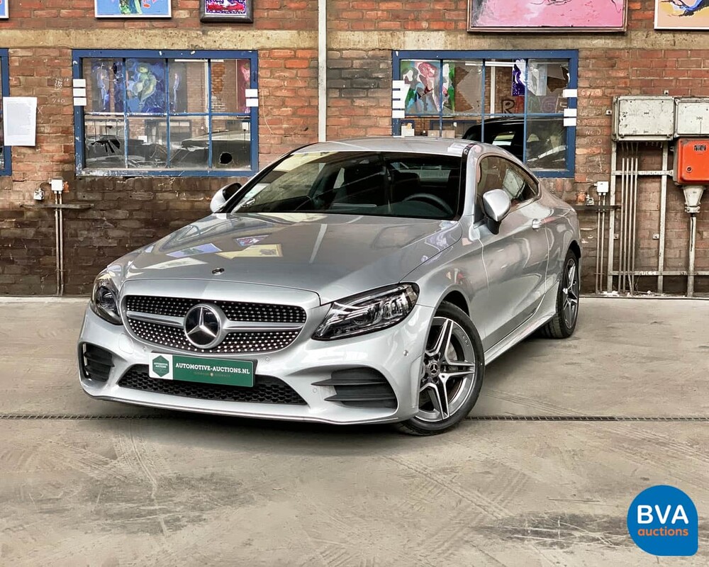 Mercedes-Benz C300 AMG Coupé 258pk C-Klasse Facelift 2018 -Garantie-