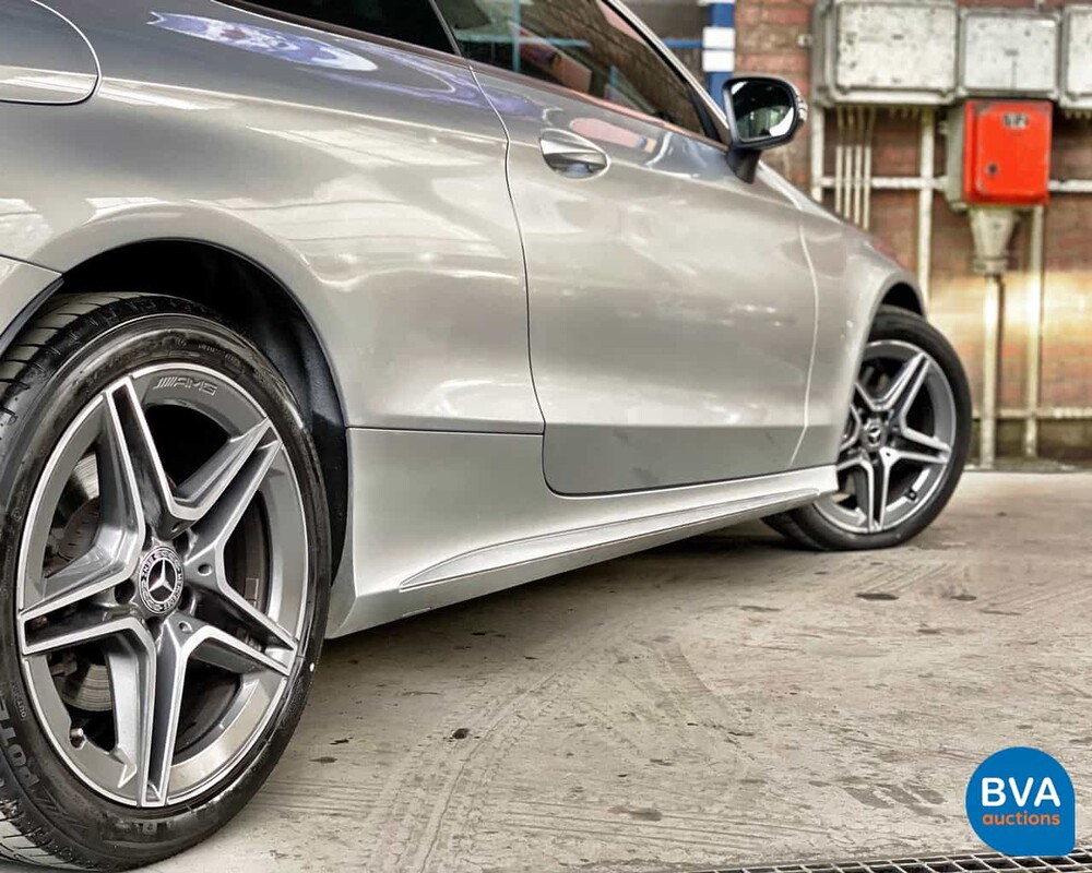 Mercedes-Benz C300 AMG Coupé 258pk C-Klasse Facelift 2018 -Garantie-