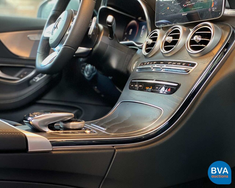 Mercedes-Benz C300 AMG Coupé 258pk C-Klasse Facelift 2018 -Garantie-