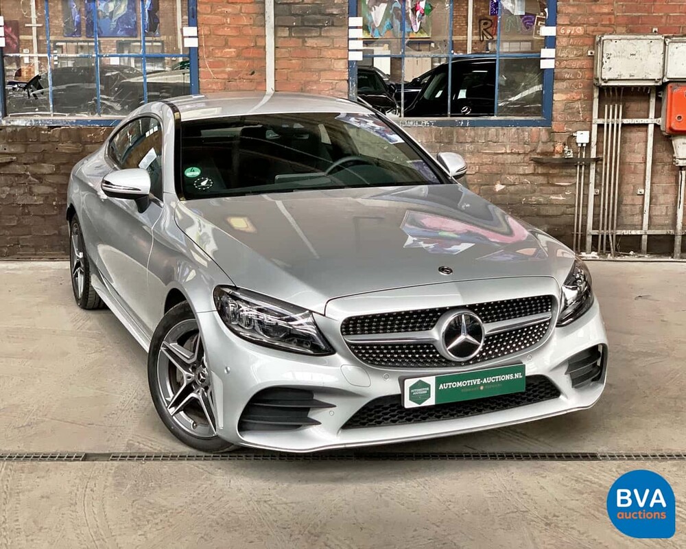 Mercedes-Benz C300 AMG Coupé 258pk C-Klasse Facelift 2018 -Garantie-
