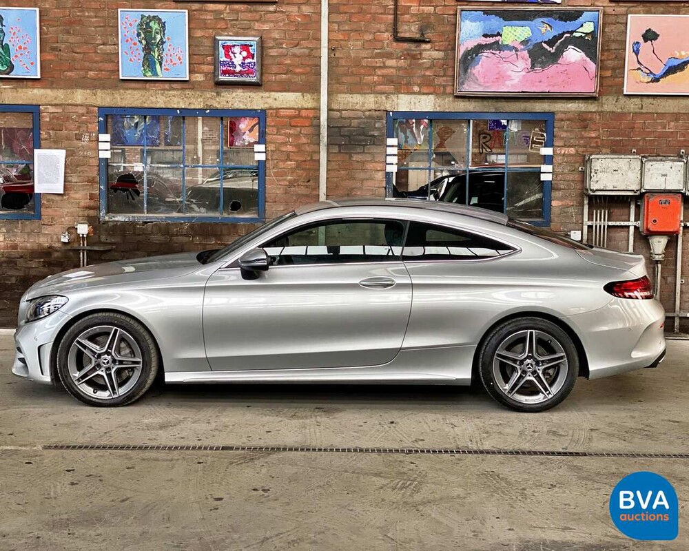 Mercedes-Benz C300 AMG Coupé 258pk C-Klasse Facelift 2018 -Garantie-
