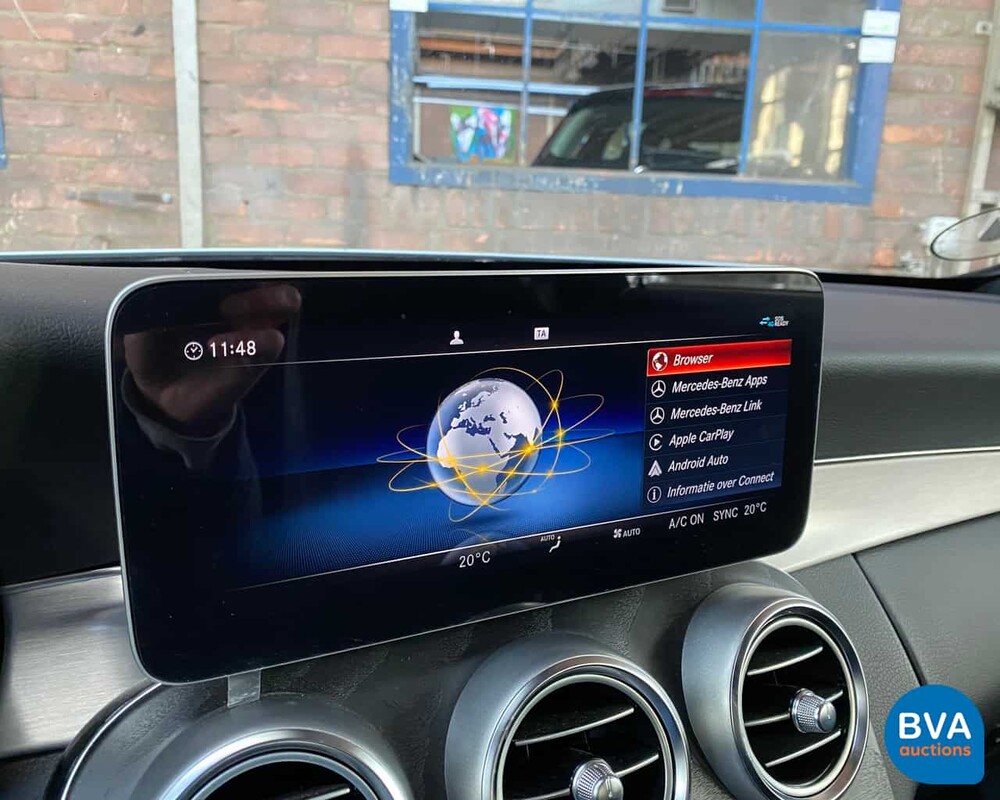 Mercedes-Benz C300 AMG Coupé 258pk C-Klasse Facelift 2018 -Garantie-