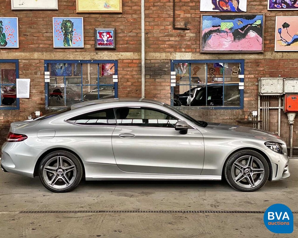 Mercedes-Benz C300 AMG Coupé 258pk C-Klasse Facelift 2018 -Garantie-