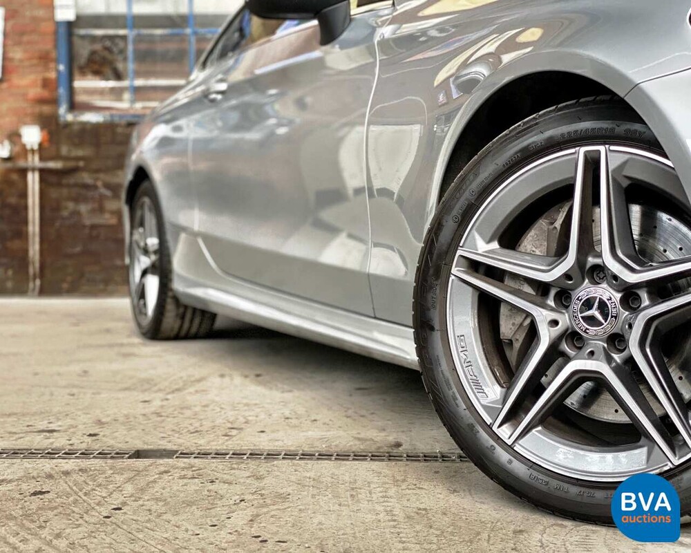 Mercedes-Benz C300 AMG Coupé 258pk C-Klasse Facelift 2018 -Garantie-