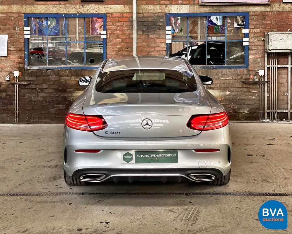 Mercedes-Benz C300 AMG Coupé 258pk C-Klasse Facelift 2018 -Garantie-
