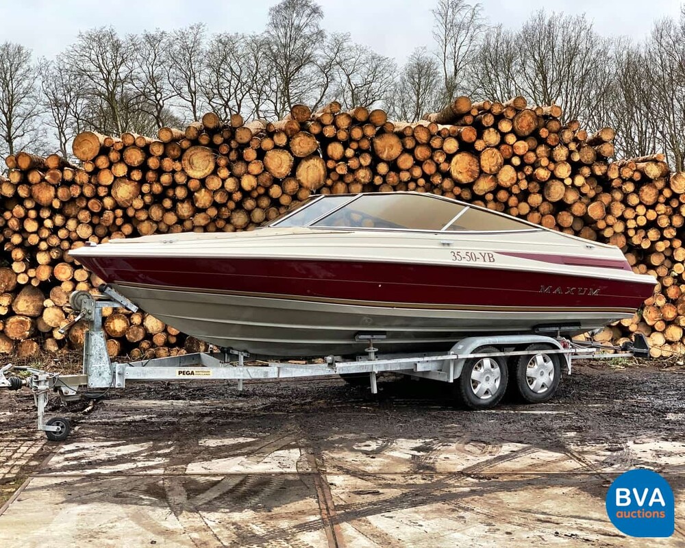 Maxum 2100SR 4.3 Motorboot 35-50-YB inkl. Pega Trailer 9-Persoons-